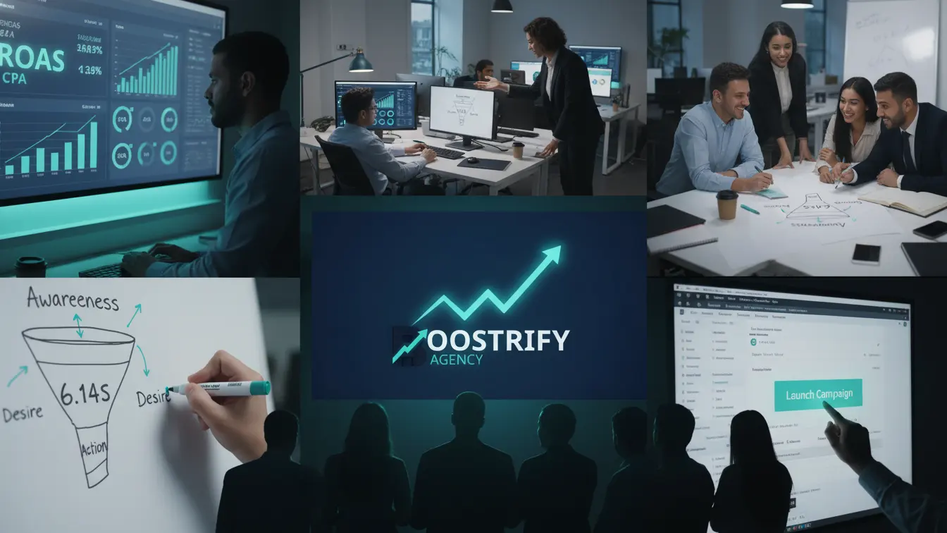 Boosteify agency 2 إدارة الحملات الإعلانية للمتاجر الإلكترونية