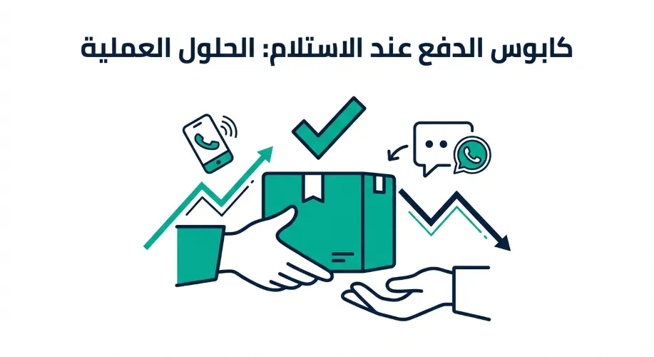 كابوس الدفع عند الاستلام (COD) كيف تزيد نسبة التسليم وتقلل المرتجعات ؟