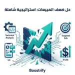 حل ضعف المبيعات في المتجر الإلكتروني بشكل نهائي: استراتيجيات متقدمة (منهج Boostrify)